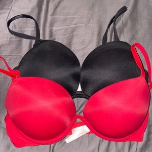 VS Pink Push Up Bras